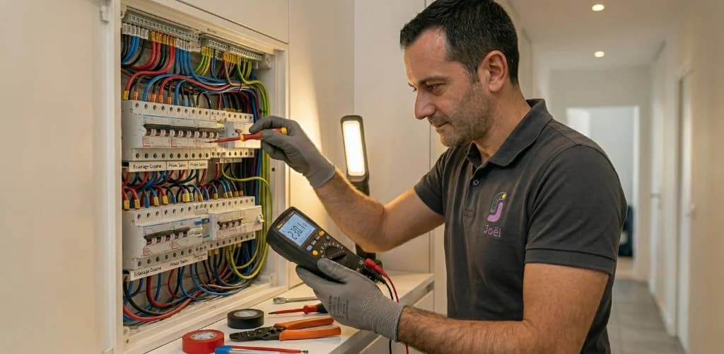 Électricien professionnel Joël - Dépannage électricité Paris